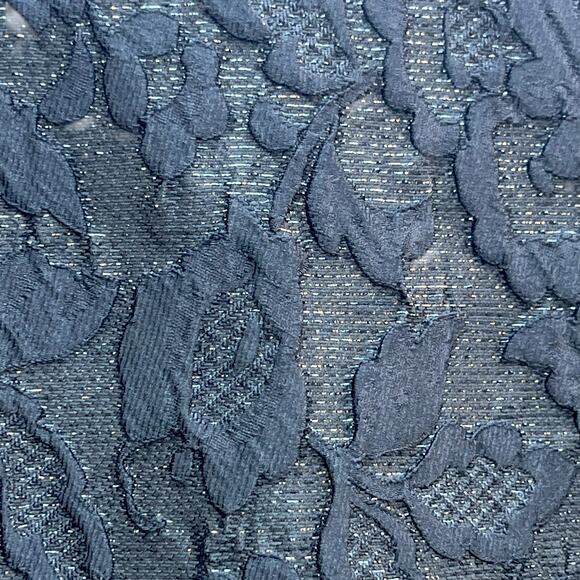 NWT Antonio Melani Size 12 Edna Dress A-Line Sleeveless Metallic Black Lace - Picture 10 of 16